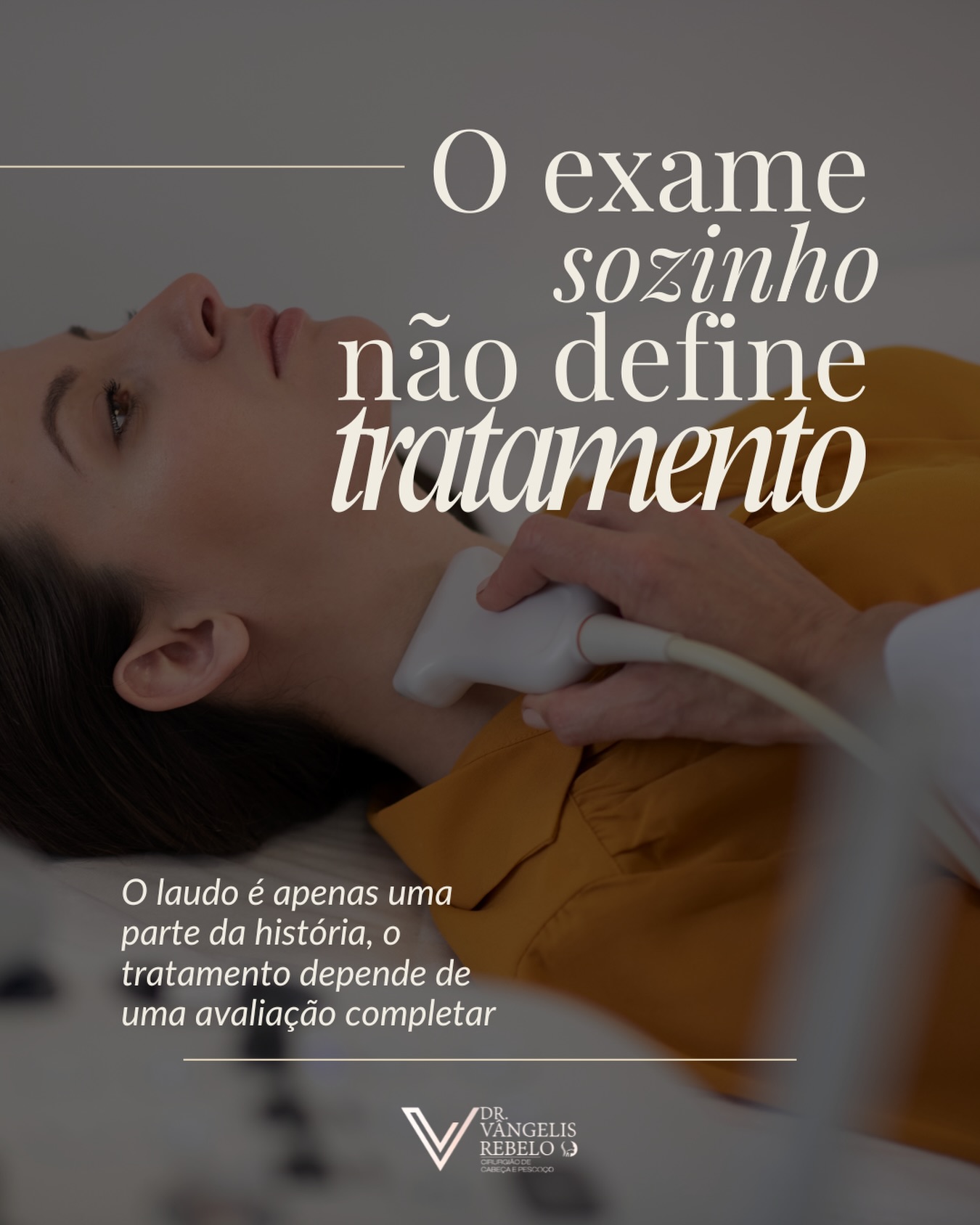 Nem todo resultado de exame significa cirurgia.
E nem todo “nódulo” precisa do m